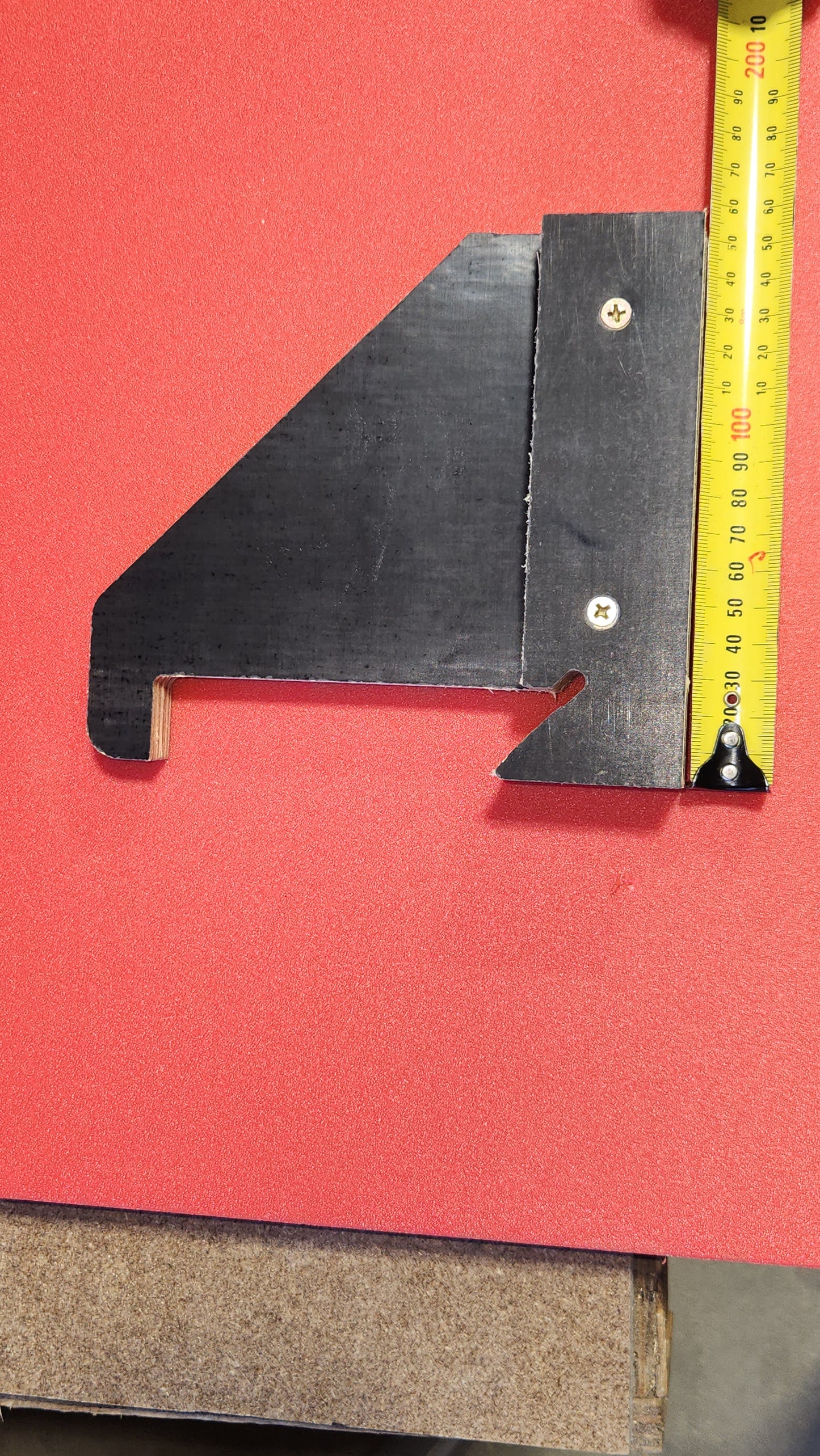 DIY shelf support kit.