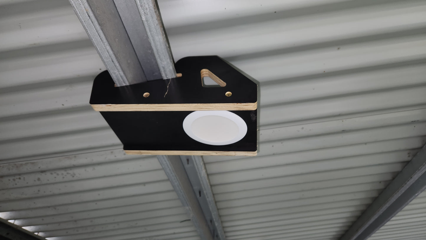 SHED - downlight adaptor for hat section