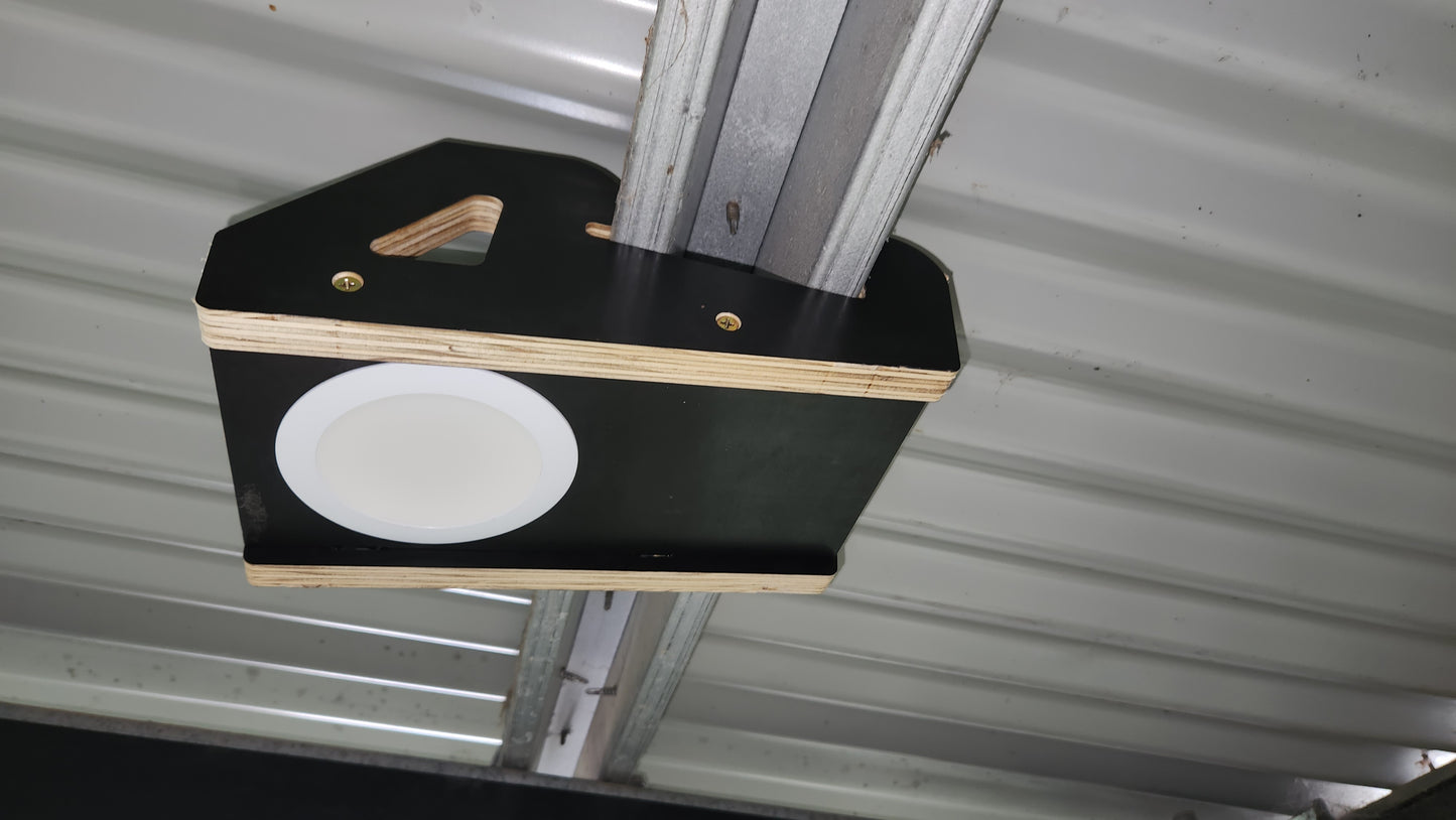 SHED - downlight adaptor for hat section