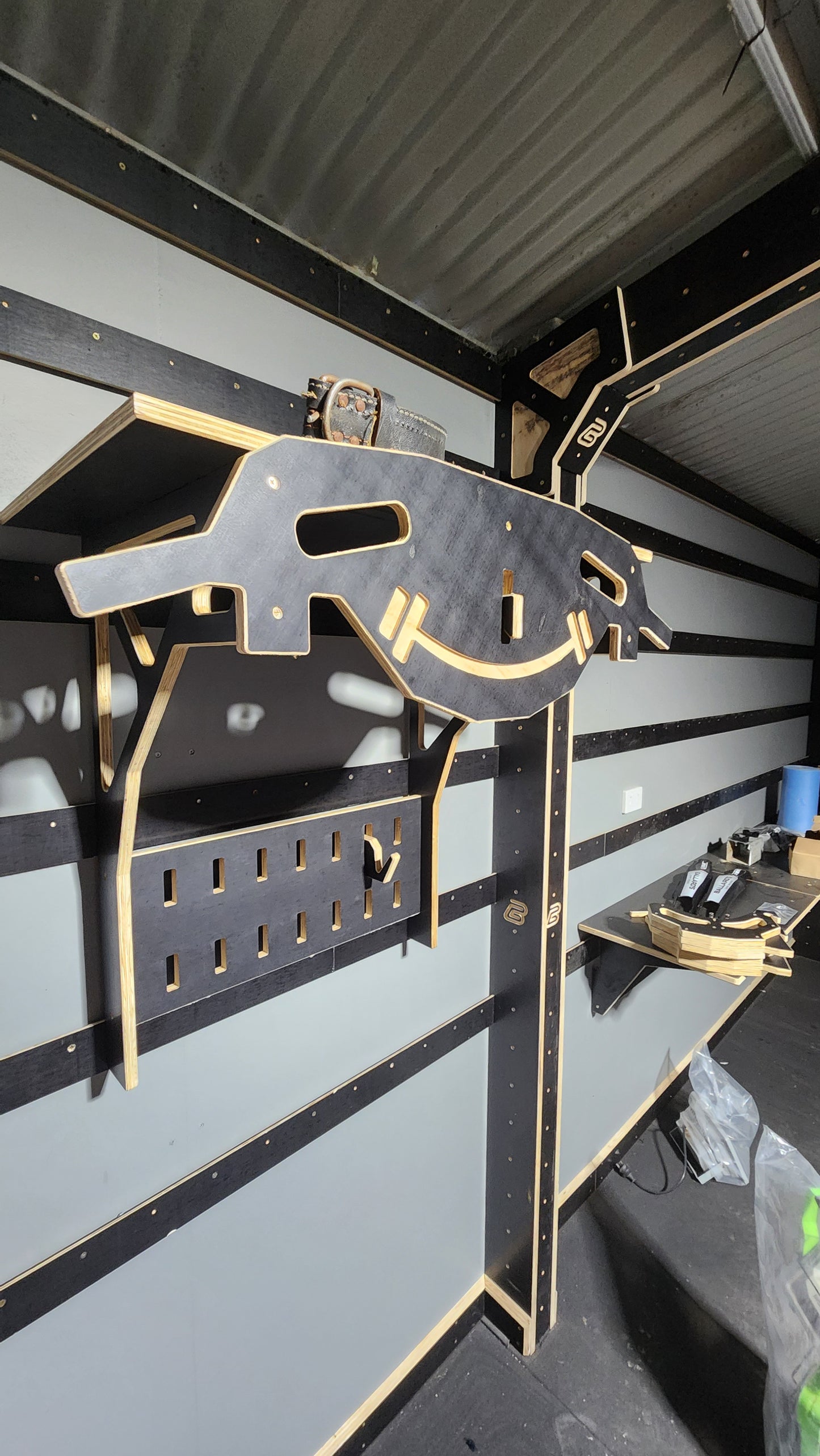 Digital file - Chin up rack