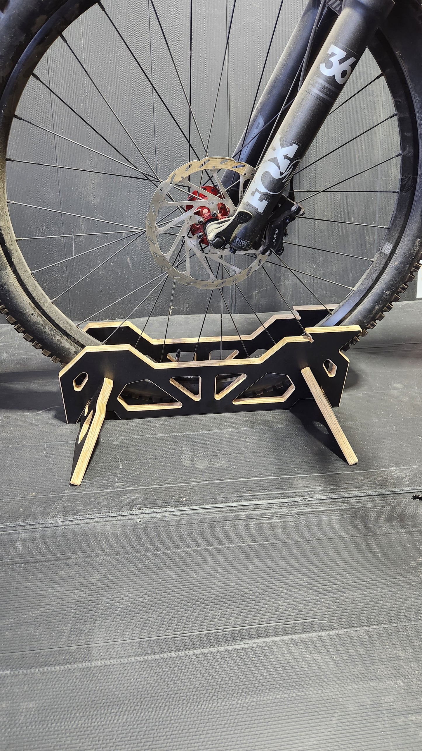 Mountain Bike Wheel Cradle