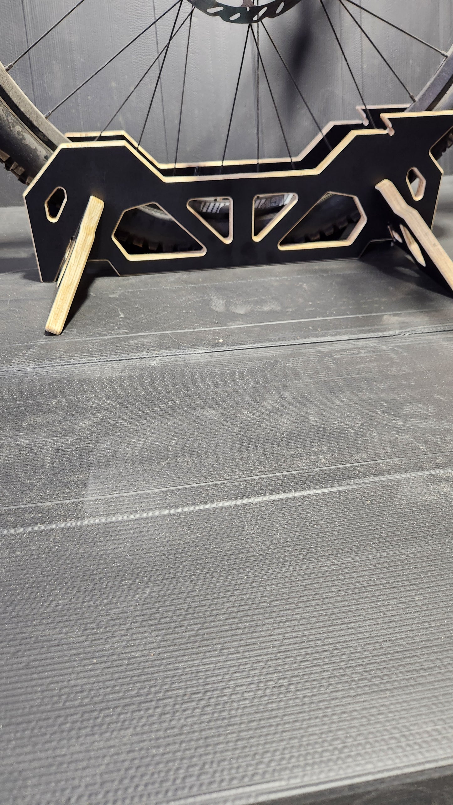 Mountain Bike Wheel Cradle