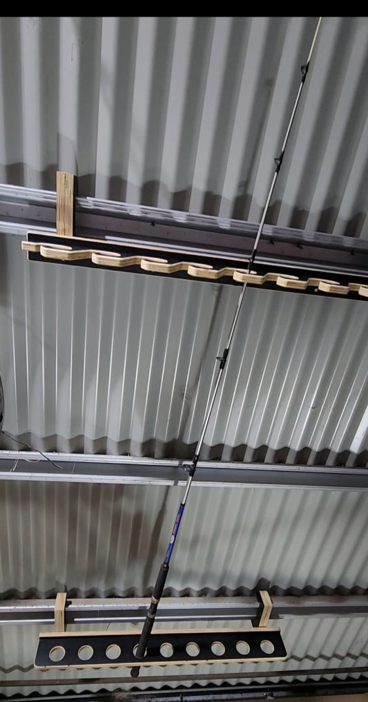 Digital Files - Fishing Rod holder - Ceiling mounted - or CNC machining