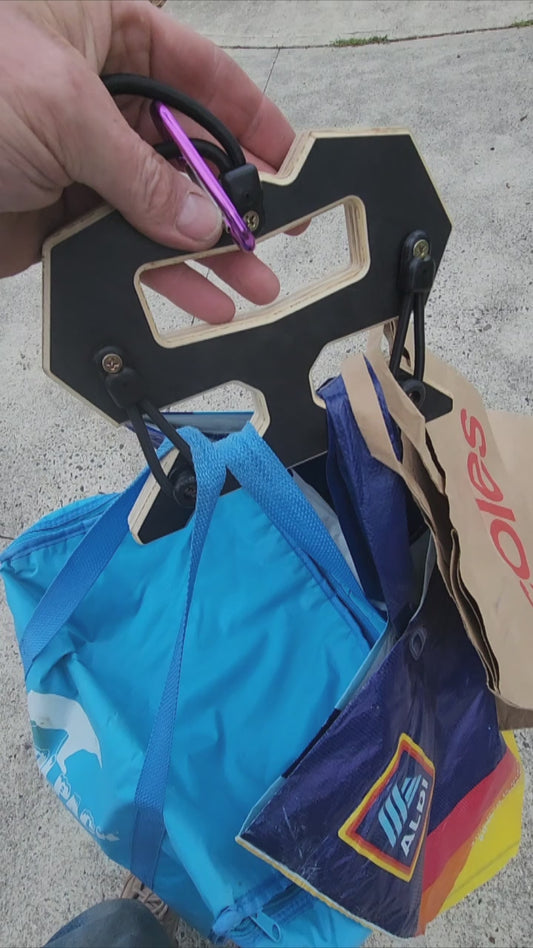 Digital Files - Grocery bag carrier + organiser